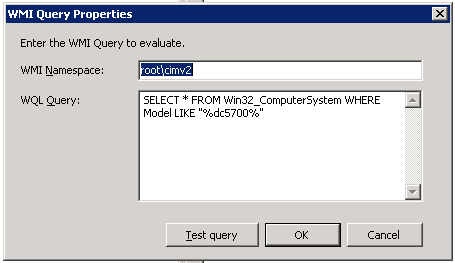 WMI Query